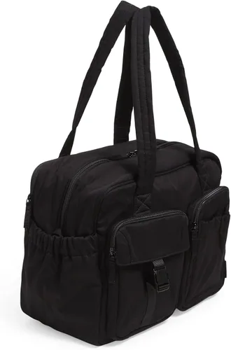 Vista 2 de Vera Bradley Bolsa de viaje de algodón de gran
