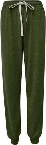 Vista 5 de SMIDOW Womens Baggy Sweatpants with Pockets Drawstring Elastic Waist Cropped Jogger Running Pants Comfy Lounge Capris