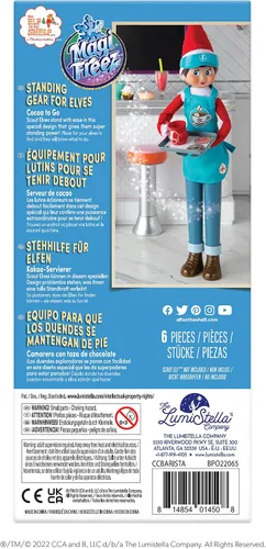 Vista 3 de The Elf on the Shelf MagiFreez Cocoa para llevar - Dale a tu elfo explorador poder mágico de pie - El elfo explorador no está incluido