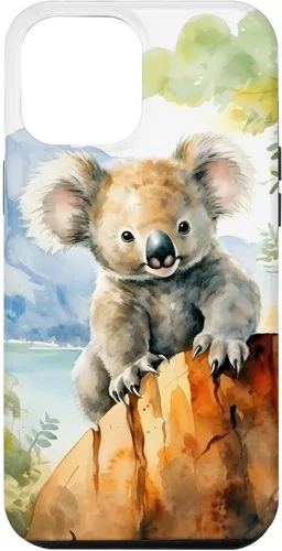 Vista 26 de Cute Little Koala Bear in The Wild Case for iPhone 17