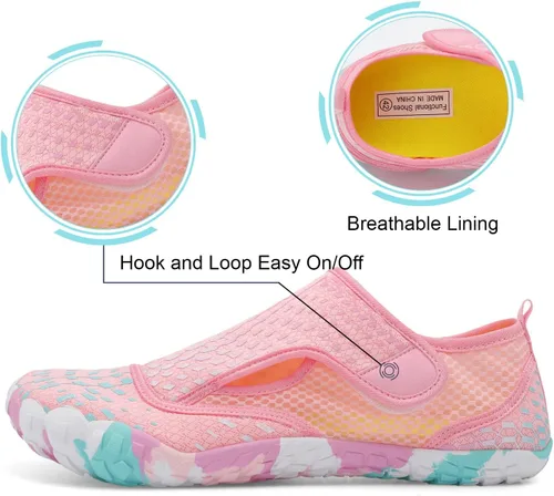 Vista 3 de Zapatos de agua para natación, para mujereshombres, de secado rápido, para playa, senderismo, buceo, navegación, río, deportes acuáticos al aire