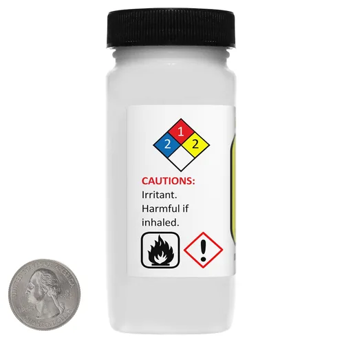 Vista 3 de Sodio Dodecyl Sulfate [CH3(CH2)11OSO3Na] 98,4% USP Polvo de grado cosmético 1 Oz en una botella