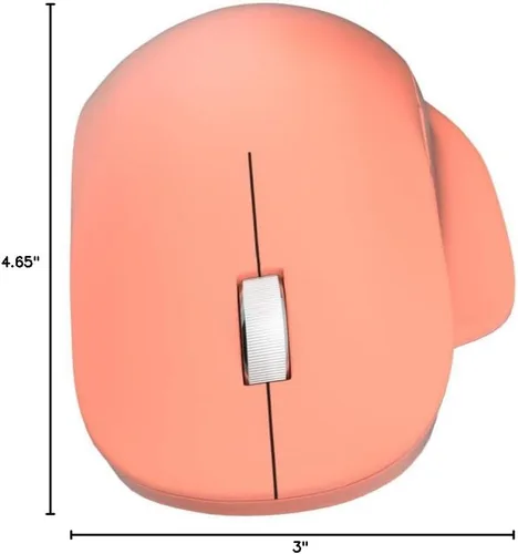 Vista 3 de Microsoft Ratón ergonómico Bluetooth - Peach (222-00033)