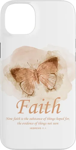 Vista 15 de Faith Bible Verse: Women’s Christian Hebrews 11:1 Quote Case for iPhone 17