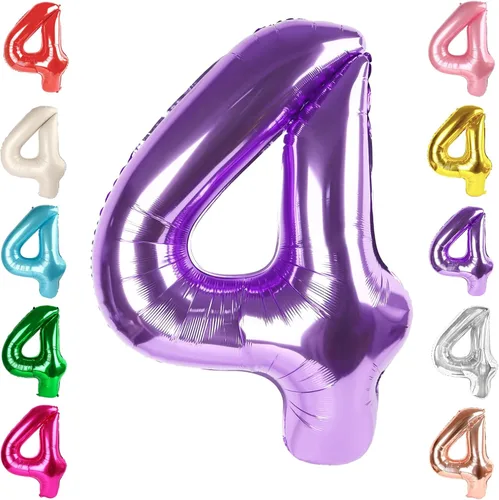 Vista 33 de Globos del números 0 de 40 pulgadas para formar los números 10, 20, 30, 40, 50, 60, 70, 80, 90, 100, para decoración de cumpleaños, bodas, eventos