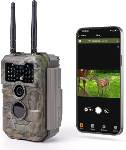 Vista 10 de GardePro Cámara del rastro de E6 WiFi, WiFi estable con la antena externa