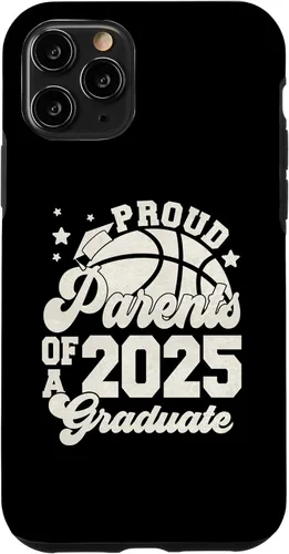 Vista 27 de iPhone 16 Parents of a 2025 Graduate Senior Graduation Basketball Case