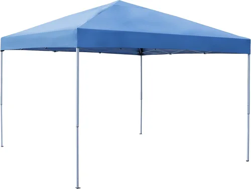 Vista 3 de F2C Tienda de campaña plegable ajustable de 10 x 10 pies, refugio de protección solar impermeable al aire libre con bolsa de transporte con ruedas
