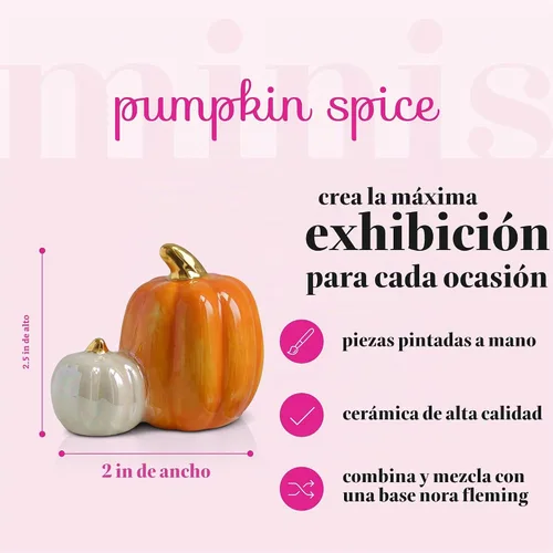 Vista 2 de Nora Fleming accesorio con diseño de calabaza A02 Calabaza doble