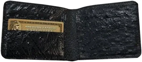 Vista 2 de Cartera de cuero Beaver Tail
