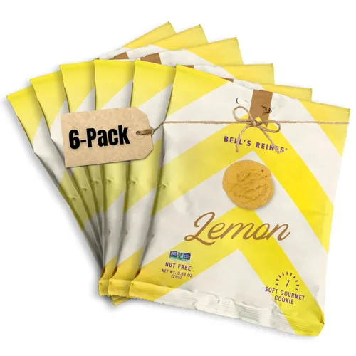 Vista 11 de Bell's Reines Galletas de mantequilla, lote pequeño gourmet suave, aperitivos saludables, paquetes de 4 galletas frescas de panadería, paquete de 3