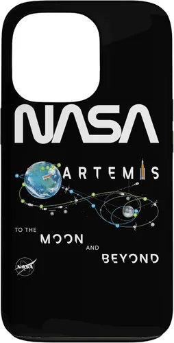 Vista 10 de NASA Artemis Mission Exploration Insignia Worm Logo Case for iPhone 17