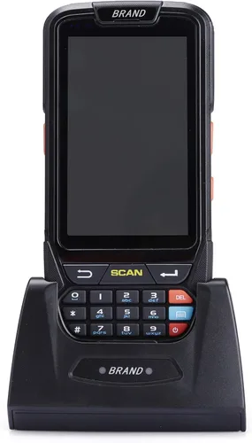 Vista 3 de Escáneres y terminales PDA portátiles Bluetooth, motor de escaneo de transmisión rápida, WiFi y BT, A-GPS, escáner de código de barras 1D Android