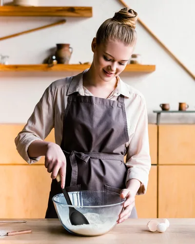 Vista 5 de Cucharas de cocina de silicona, excelentes para recoger guarniciones y servir guisos abundantes, de silicona mate libre de BPA, cuchara de servir
