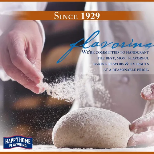 Vista 9 de Happy Home Emulsión aromatizante natural de sabor a almendra para hornear, certificado Kosher, 4 onzas.