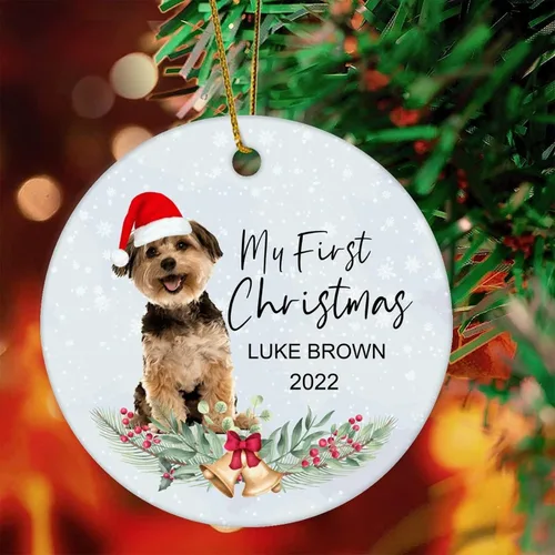 Vista 29 de 1st First Christmas Pet Ornament 2022 Dog Christmas Bauble Custom Ornament Dog Lover Gifts Personalised Dog Name Ornament English Cocker Spaniel Gift