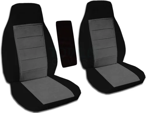 Vista 13 de Totally Covers Compatible con Ford Ranger 1998-2003/Mazda Serie B 1998-2000 de dos tonos con funda de reposabrazos central: negro y azul