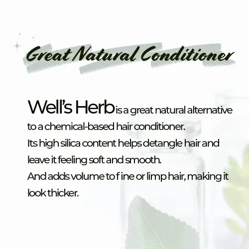 Vista 4 de Hoja de consuelda seca natural de Well's 0.6 oz Para aceite de hierbas para cabello y piel DIY