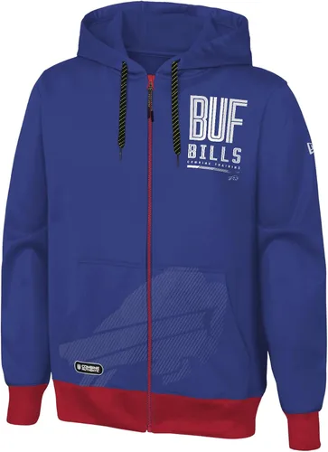 Vista 11 de Outerstuff NFL - Sudadera con capucha para hombre con cremallera completa en colores del