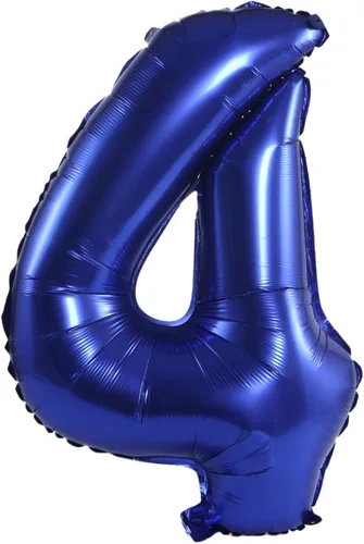 Vista 138 de YPSelected Globo de aluminio grande de 32 pulgadas con número de helio, cumpleaños, boda, fiesta, 0-9 (azul bebé, 0)