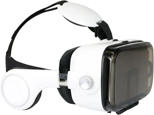 Vista 6 de Casco de realidad virtual Bluetooth Sharper Image con auriculares de Sharper Image