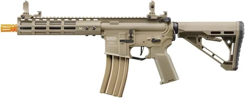 Vista 9 de Lancer Tactical Gen 2 Proline M4 Full Metal 9''/14'' Airsoft Rifle with Delta Stock (ETU & Mosfet Included)