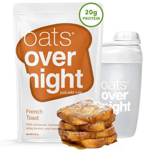 Vista 8 de Oats Overnight Tostadas francesas – Avena alta en proteínas, 2.7 onzas