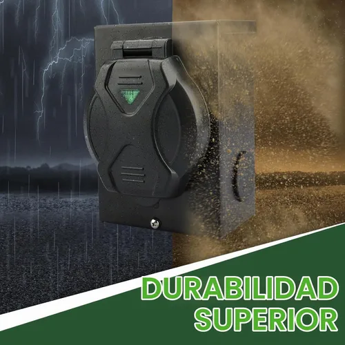 Vista 6 de Kit de emergencia de alimentación combo RVGUARD, cable de generador de 50 amperios de 15 pies y caja de entrada de corriente, cable de generador