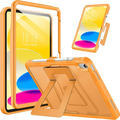 Vista 11 de DTTO Funda para iPad (A16) 11ª generación de 11 pulgadas 2025, funda para iPad de 10ª generación, soporte ajustable para vertical/paisaje, protector