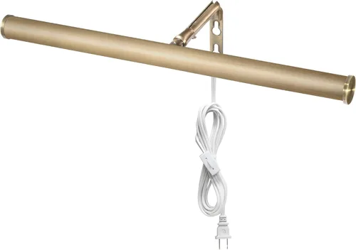 Vista 7 de Maxxima Luz LED de pared de 14 pulgadas, pantalla LED integrada, 3000 K blanco cálido, 200 lúmenes, incluye interruptor de encendido/apagado, luz