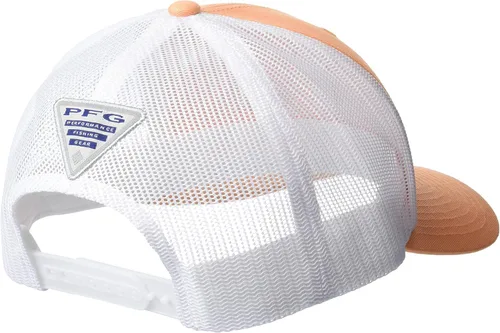 Vista 151 de Columbia Gorra de bola de malla Bandera antigua de malva/blanco/pescado