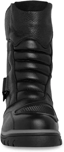 Vista 5 de WORKLAND 77418 Motorcycle Boots Men - Leather Boots with Protections - Motorcycle Shoes for Men - Rubber Sole Slip Resistant and Reflective