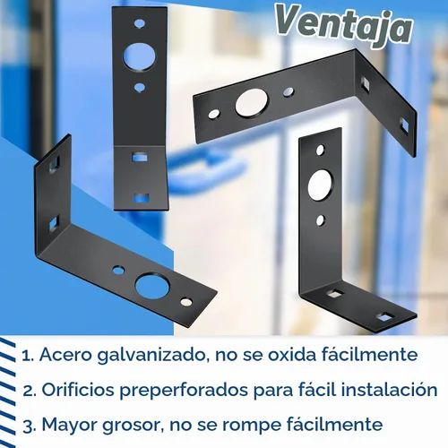 Vista 3 de Dunzy 2 soportes de luz de remolque galvanizados para montaje en forma de L, soporte de luz trasera para barcos, accesorios de piezas de remolque
