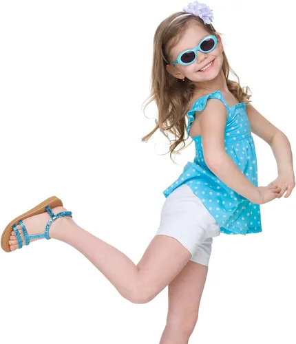 Vista 6 de Boyiee Paquete de 8 pantalones cortos para niñas, pantalones cortos de ciclismo para danza, gimnasia, yoga, pantalones cortos de seguridad activos