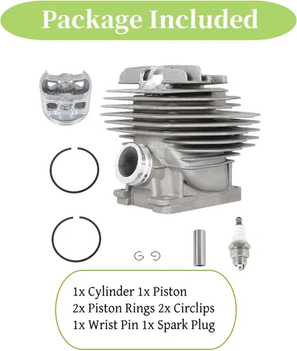 Vista 7 de Kit de pistón de cilindro de 2.205 in de repuesto para modelos de motosierras Stihl MS661 MS661C 1144 020 1200