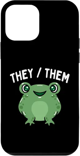 Vista 12 de iPhone 15 Gender Queer They Them Pronombres LGBTQ Pride Month No Binario Case