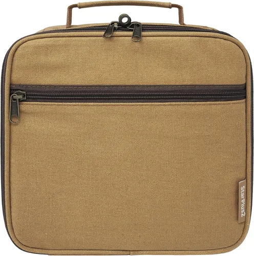 Vista 9 de Organizador de botellas de píldoras de viaje mediano, bolsa de medicina delgada, portador para medicamentos y suministros médicos - negro