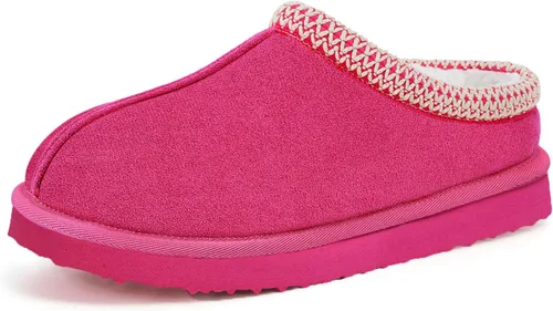 Vista 8 de Pantuflas para mujer, peludas, acogedoras, de tobillo corto, para interiores y exteriores, muletas peludas y cálidas, zapatillas de casa lindas