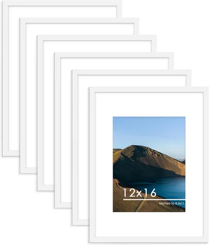 Vista 16 de PEALSN - Juego de 6 portarretratos de 5 x 7 pulgadas para fotos de 4 x 6 pulgadas con paspartú/5 x 7 pulgadas sin paspartú, para montaje en Negro