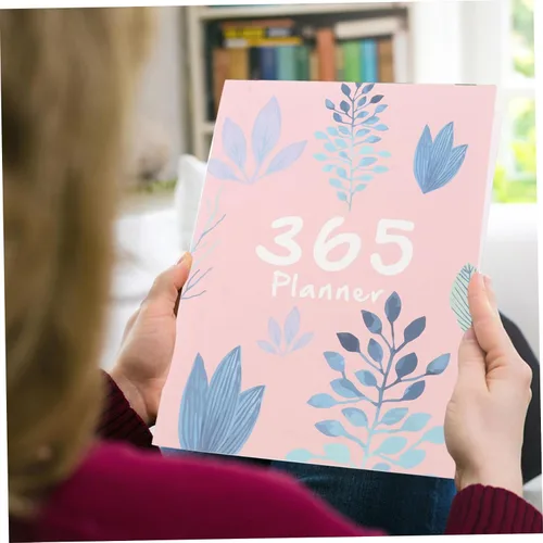 Vista 8 de STOBOK Agenda 2021, agenda semanal y mensual, cuaderno de papelería 2021, organizador de Navidad, Año Nuevo, calendario A4, planificador de bolsillo