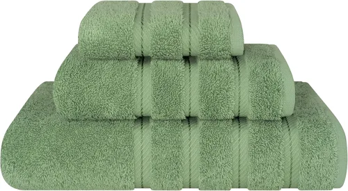 Vista 80 de American Soft Linen - Juego de toallas de 3 piezas, 1 toalla de baño, 1 toalla de mano y 1 toalla pequeña, 100% algodón turco para baño, juego