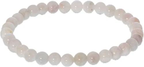 Vista 607 de Gem Avenue Handmade Round Bead Stretch Bracelet Unisex Natural Stone Beaded Jewelry for Men & Women, Elastic Wristband for Daily Wear