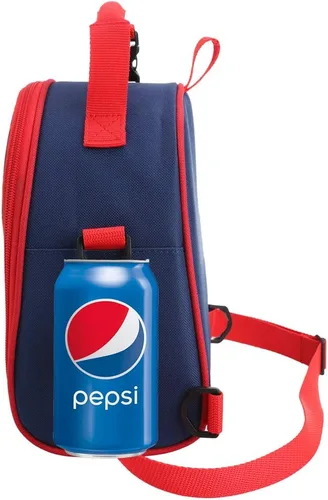Vista 3 de Lonchera para niños con aislamiento térmico reutilizable para niños, con correa para el hombro, lonchera, bocadillos, 3D, bolsas de almuerzo