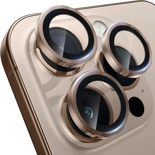 Vista 20 de WSKEN Protector de lente de cámara para iPhone 16 Pro/iPhone 16 Pro Max - [Modelo de disparo original] Protector de pantalla de cámara de vidrio