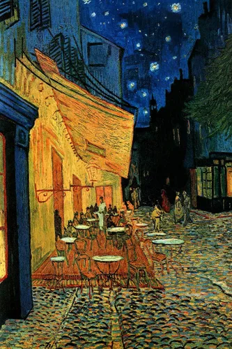 Vista 58 de Póster de “La noche estrellada” (1889) de Vincent Van Gogh, 18 x 12 pulgadas Ramas de flor de almendro 9897