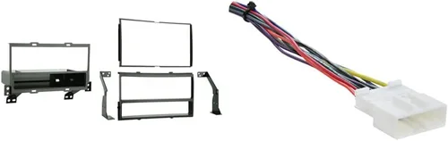 Vista 2 de Metra 99-7422 Kit de instalación DIN/doble DIN para Nissan Sentra 2007 (negro)
