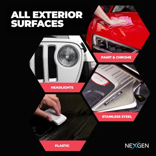 Vista 6 de Nexgen Spray de Detalle Rápido (8 onzas) - Limpiador de Manchas Definitivo y Mantenimiento de Revestimiento Cerámico - Detallado Instantáneo