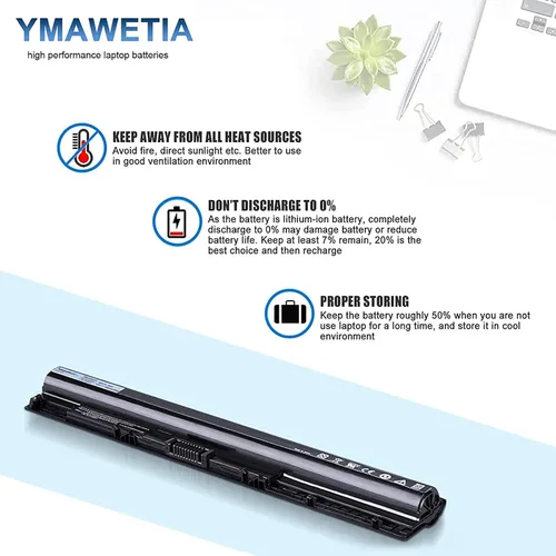 Vista 5 de Batería de repuesto M5Y1K de 14.8V 40wh para Dell Inspiron 14 15 17 5000 3000 Series 5559 5558 3451 3452 3458 3551 5458 5755 5756 5759 P47F 51F P52F