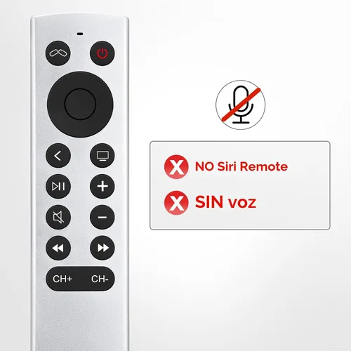 Vista 3 de Reemplazo para Apple-TV-4K-Remote, control remoto para Apple TV 4K/HD (no Siri y Voz)