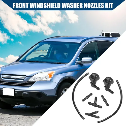 Vista 3 de N.º 76810-TK8-A01 Kit de boquillas de limpiaparabrisas para Honda Odyssey 2011-2017/Boquillas de pulverización para parabrisas delantero, manguera